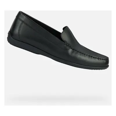 Black men's moccasins Geox Ascanio - Men's