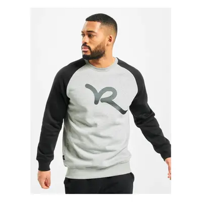 Rocawear Logo Crewneck gray melange/black