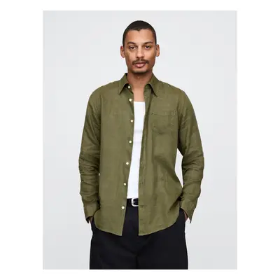 GAP Linen Shirt Classic Shirt - Men's