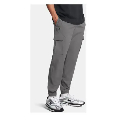 Men's sports pants Under Armour UA Vibe Woven Cargo Pants-GRY - Men's