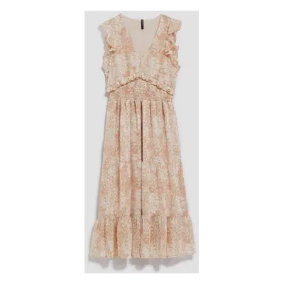 WOMEN'S DRESS L-SU-4047 L.Beige