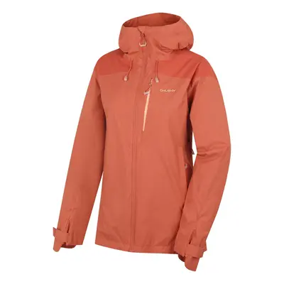 HUSKY Nicker faded orange women's hardshell jacket