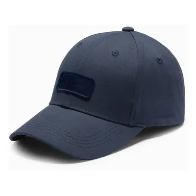 Ombre Men's baseball cap with patch - navy blue