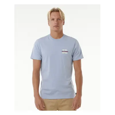 Rip Curl SURF REVIVAL HOFFMAN DECAL TEE Spray Blue T-shirt