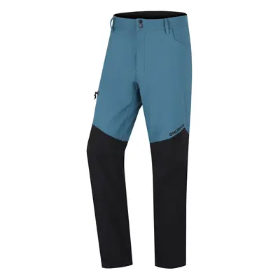 Men's softshell pants HUSKY Kavia turquoise/black