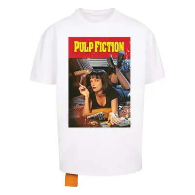 Men's T-shirt Pulp Fiction Poster Oversize white