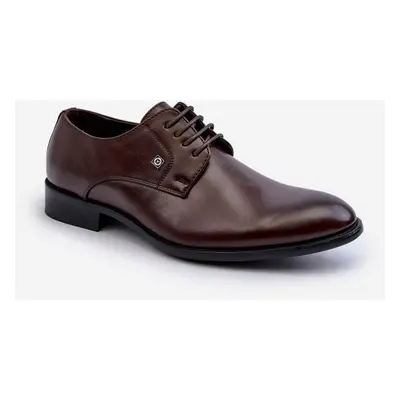 PE1 Férfi elegáns barna Brogues Jenavee