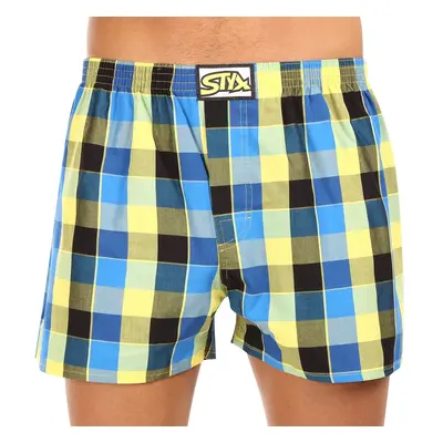 Men's briefs Styx classic rubber oversized multicolor