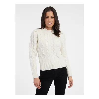 Orsay Creamy Womens Sweater - Women