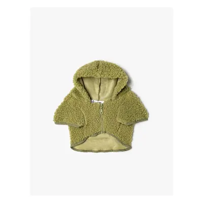 Koton Plush Dog Sweatshirt Hooded Zipper