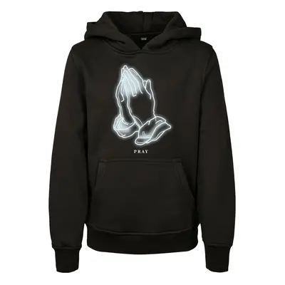 Children's sweatshirt Pray Glow black