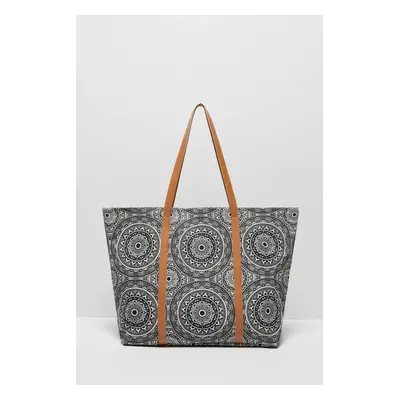 Fabric shoulder bag