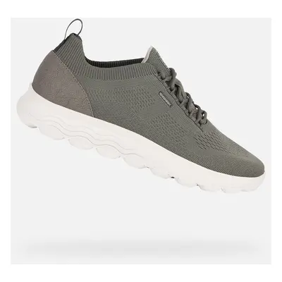 Dark green men's sneakers Geox Spherica - Men's