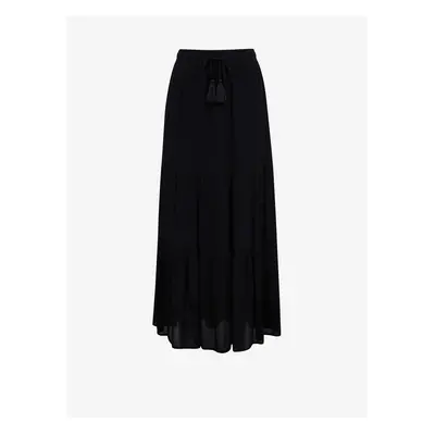 Orsay Black Ladies Maxi Skirt - Ladies