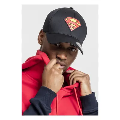 Superman Flexfit Cap Black/Black