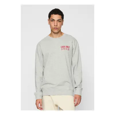 Cash Only Crewneck Grey