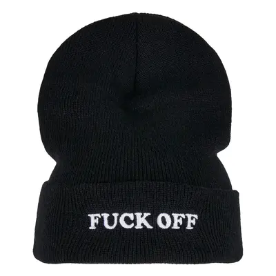 Fuck Off Beanie Black/White