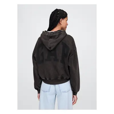 GAP Hoodie Logo Cropped - Women's