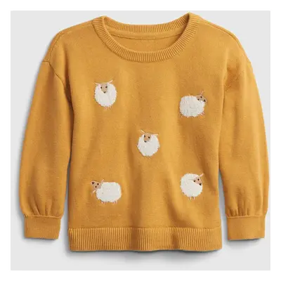 GAP Girls' sweater with sheep - Girls