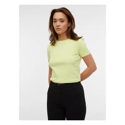 Orsay Light Green Ladies Short T-Shirt - Women