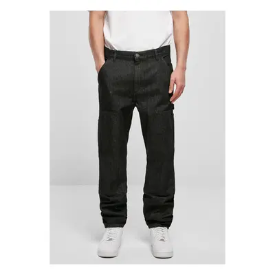 Men's Double Knee Jeans Black