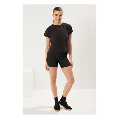 Trendyol Black Micro Oversize T-Shirt