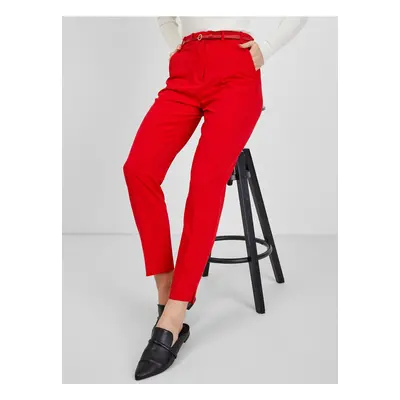 Orsay Red Ladies Pants - Women