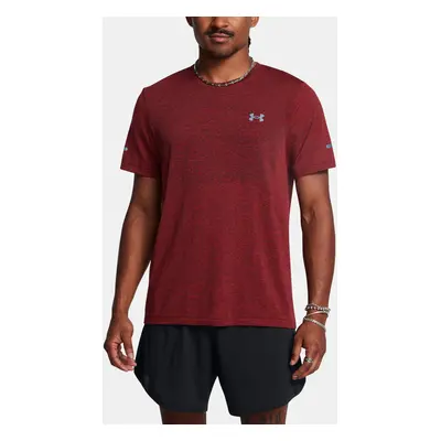 Men's T-shirt Under Armour UA SEAMLESS STRIDE SS-RED - Men's