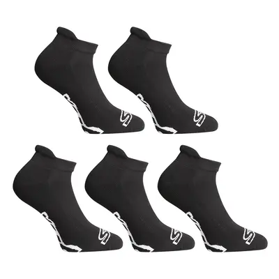 5PACK Styx low black socks