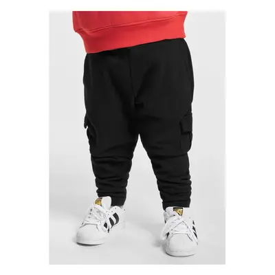 Fitted Cargo Boys' Sweatpants - Black