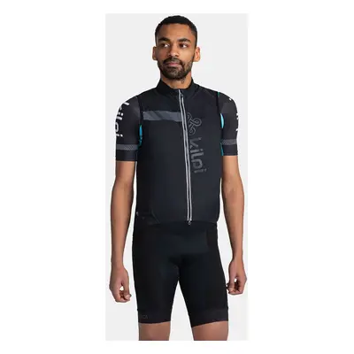 Men's cycling vest Kilpi FLOW-M Black