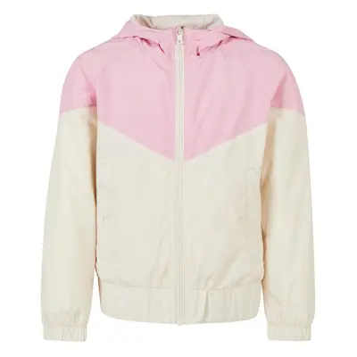 Girl's windbreaker Arrow girl's pink/white sand