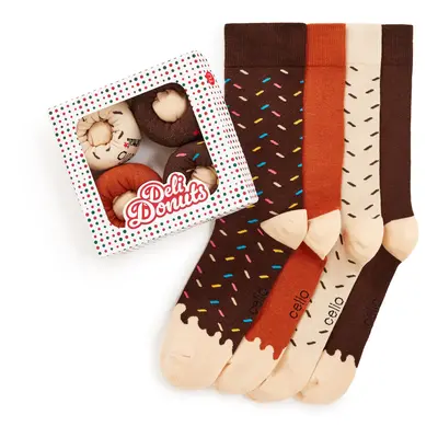 Celio Gift set of socks Donuts - Men's