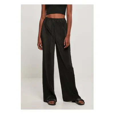 Women's Plisse pants black