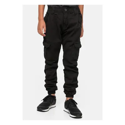 Boys' Cargo Jogging Pants Black