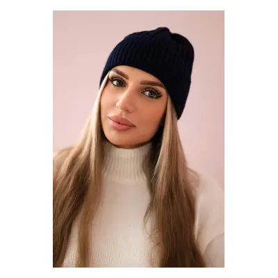 marka niezdefiniowana Cap thin Malwina K250 navy blue