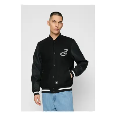 Starter Script College Jacket Black