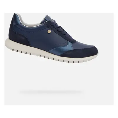 Dark blue women's sneakers Geox Sukie 2.0 - Women's