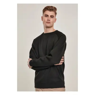 Raglan Zip Pocket Crew Black