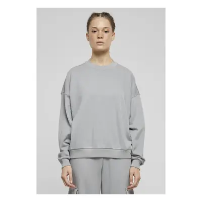 Women's Oversized Terry Light Asphalt Sweatshirt