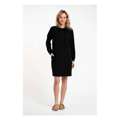 Women's long-sleeved tunic Malmo - black