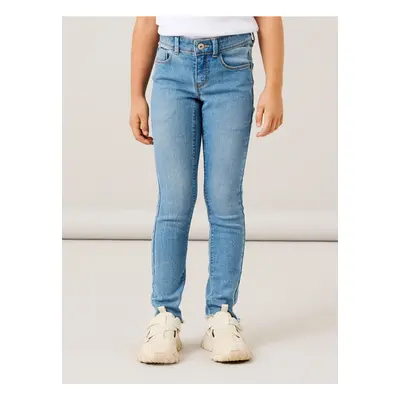 Light blue girls' slim fit jeans name it Polly - Girls