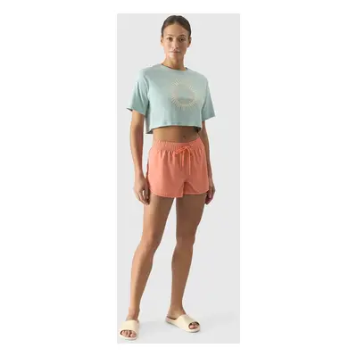 Women's 4F Swim Shorts - Salmon