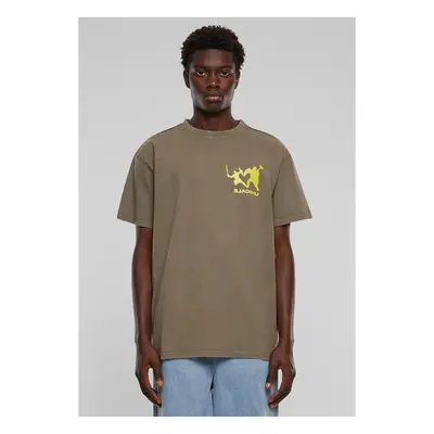 Men's Ultraprovocateur Acid Heavy Oversize T-Shirt - Dark Khaki