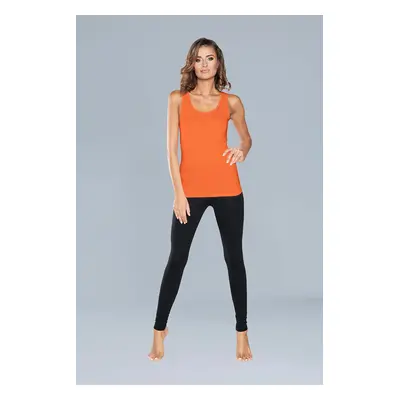 Ibiza T-shirt with wide straps - orange