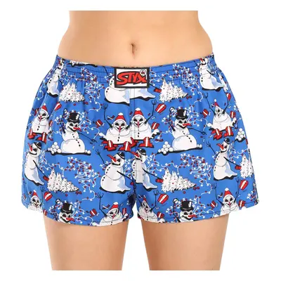 Women's briefs Styx art classic rubber Christmas snowmen