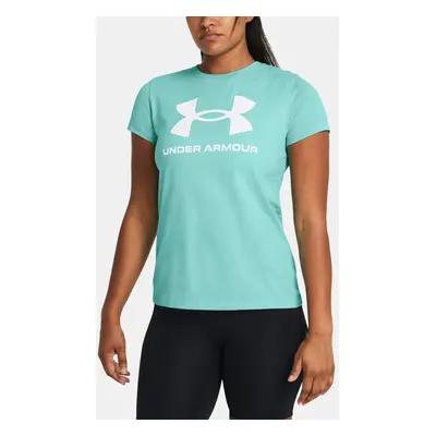 Women's T-shirt Under Armour Live Sportstyle Graphic SSC - green