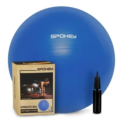 Spokey FITBALL III Gymnastic lopta cm vrátane pumpičky, blue