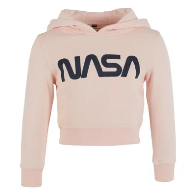 Baby NASA Cropped Hoody Pink