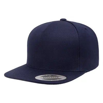 Premium Snapback Cap Navy Blue